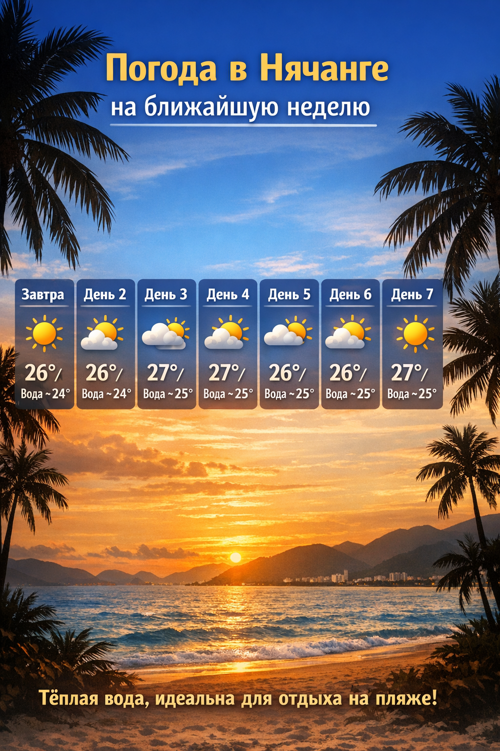 Нячанг уже ждёт: почему отдых на лето стоит бронировать прямо сейчас