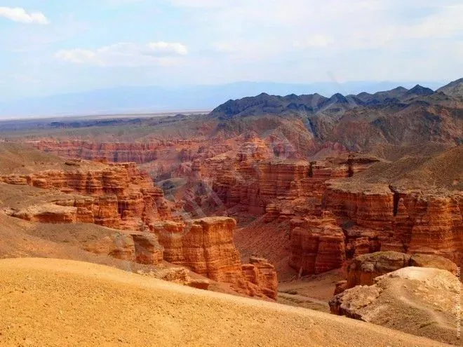 Вид каньона сверху