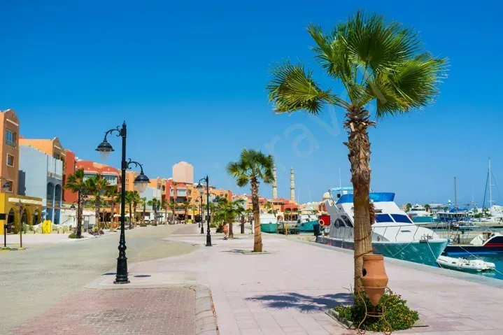 Набережная в Хургаде