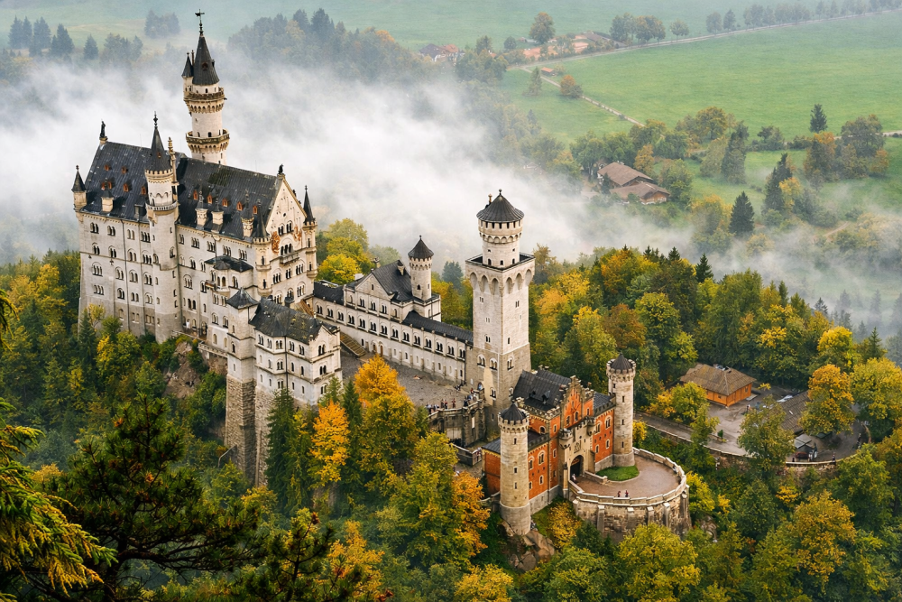 Замок Нойшванштайн