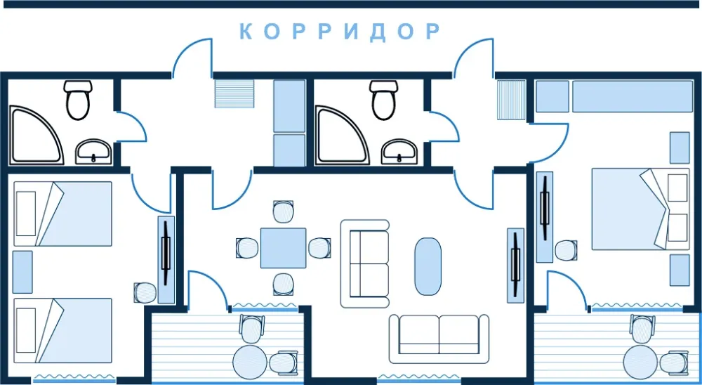 План схема номера
