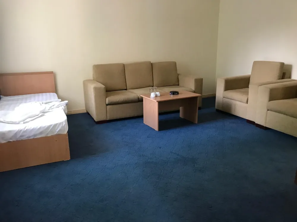 Гостиная с мягкой мебелью