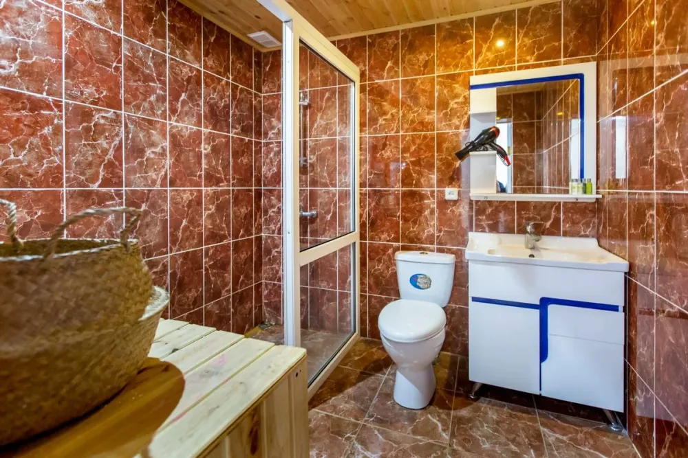 Туалет и душ