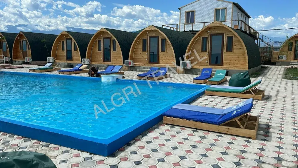 База отдыха Генеральская на озере Алаколь