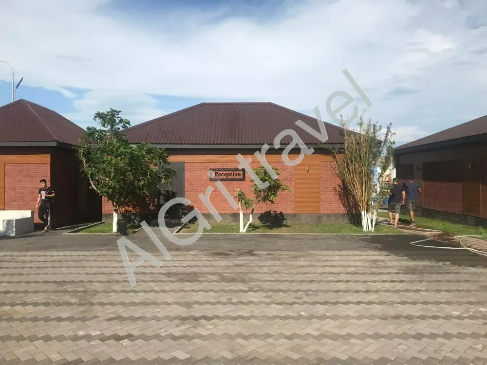 Домики в отеле Комфорт Алаколь