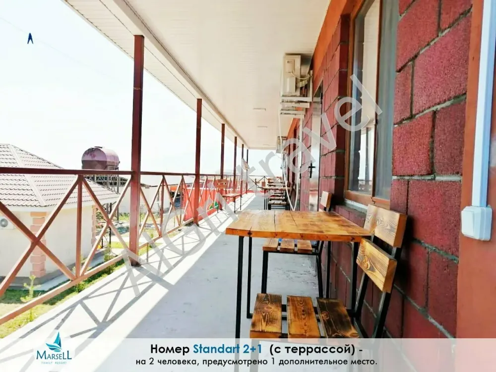 Балкон стандартных номеров