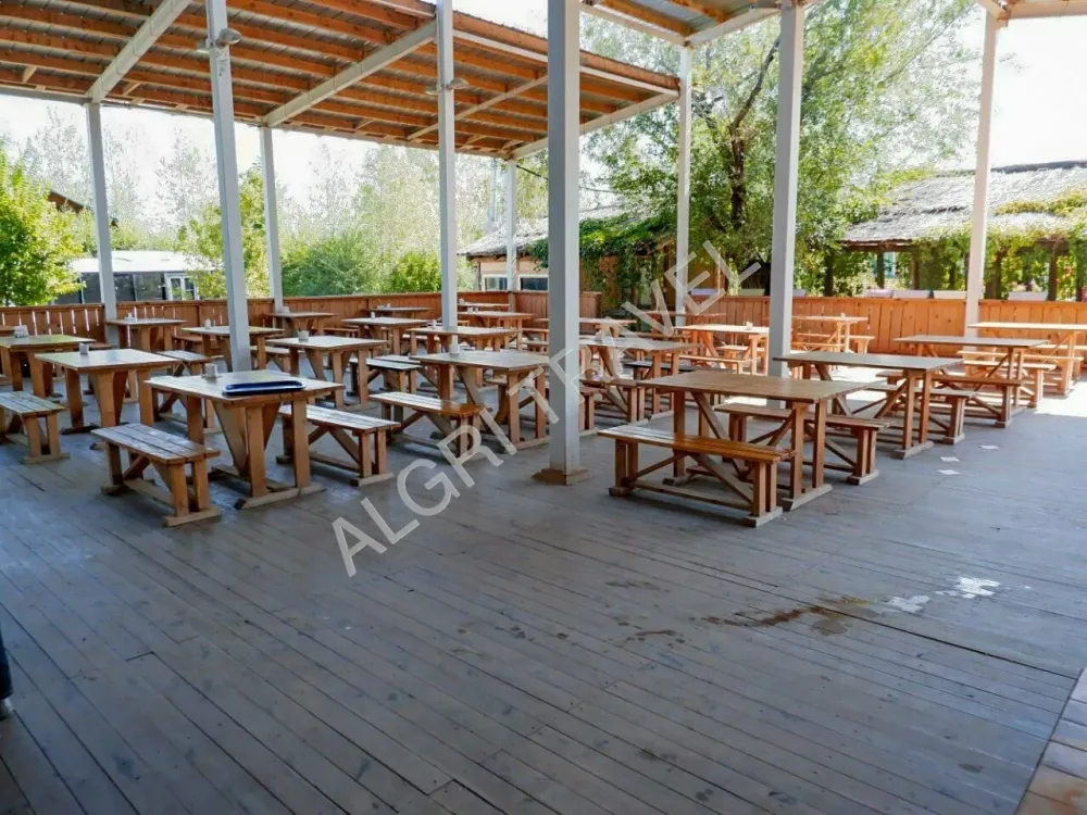 Дорожки около бунгало