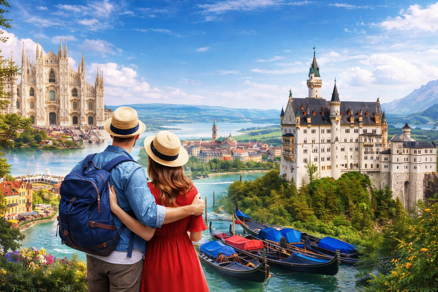 Тур по Европе: Италия, Австрия, Германия, Словакия и Словения